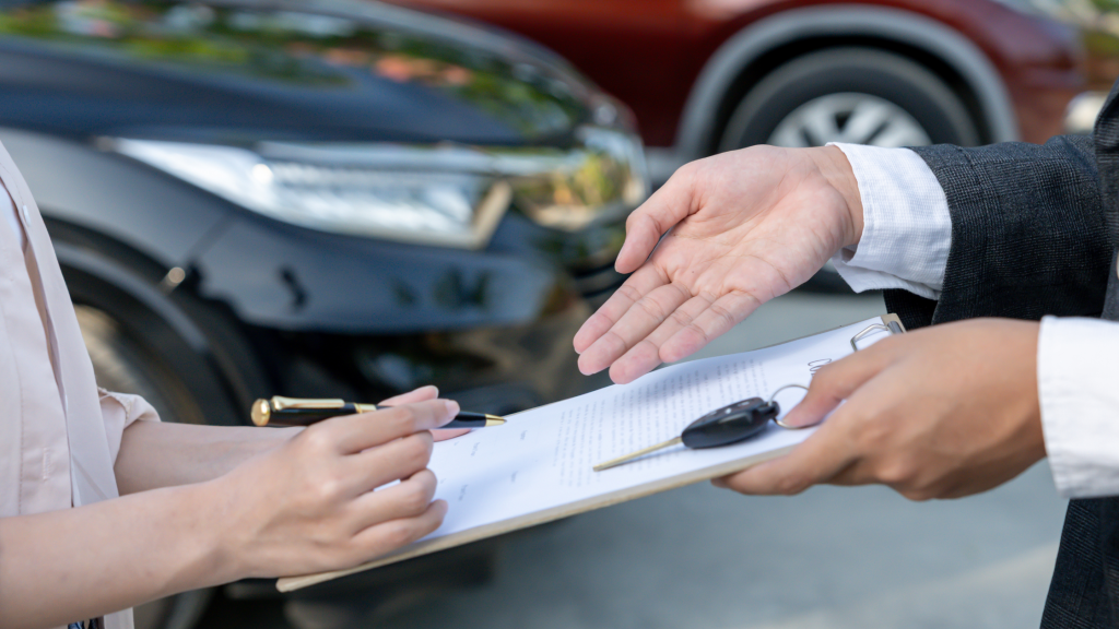 Verify the vehicle and ownership details