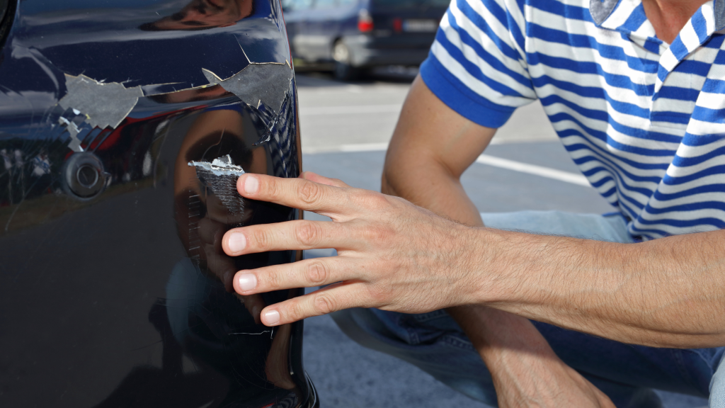 Look for signs of previous accident repairs